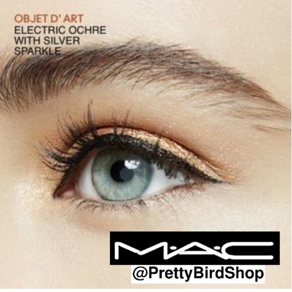 MAC OBJET D'ART eyeshadow NIB Dazzleshadow Objet D Art - Picture 3 of 5